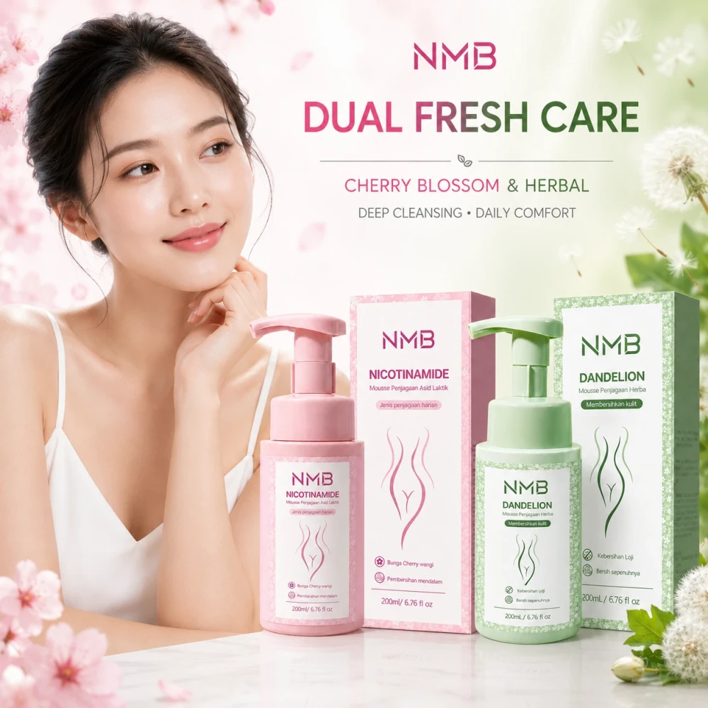 NMB Debuts Dual Facial Cleansing Mousses, Niacinamide and Dandelion Formulas Target Diverse Skincare Needs